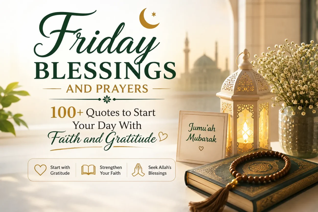 100+ Inspirational Quotes and Friday Blessings for Faith and Gratitude